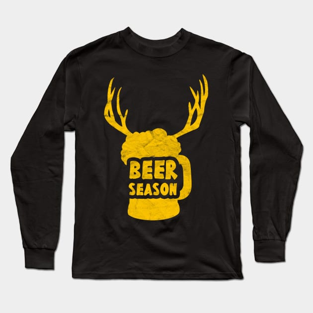 Beer Season Long Sleeve T-Shirt by AlphaDistributors